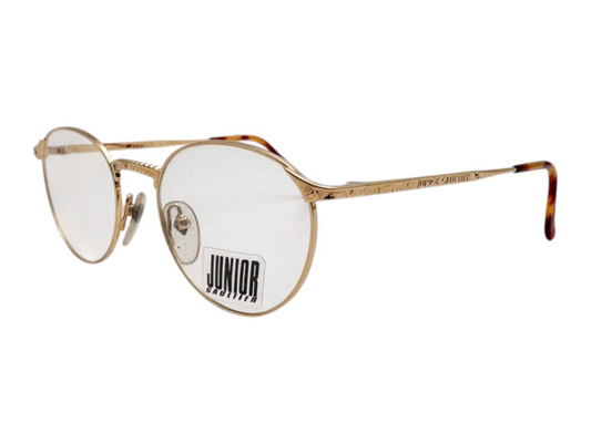 Lunettes Vintage JUNIOR GAULTIER 57-3172 Doré – Modèle Collector – N°15