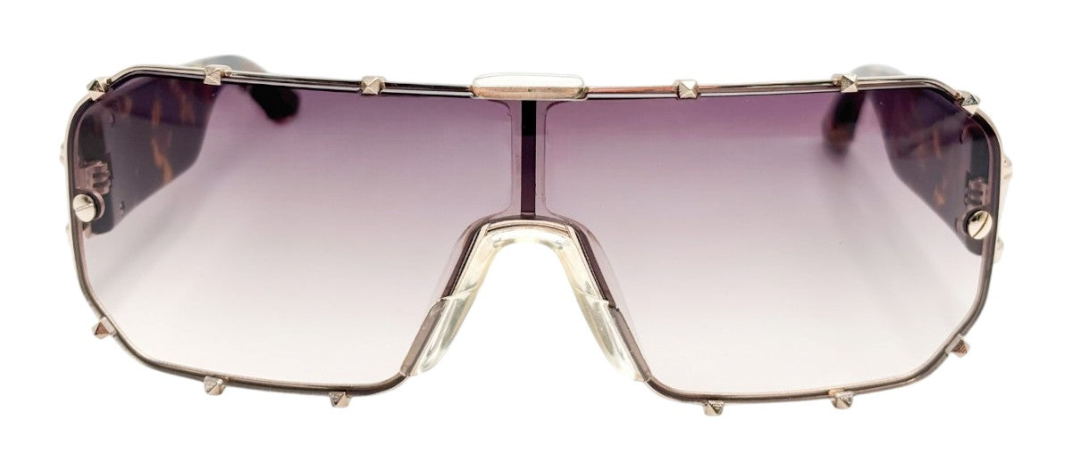 Lunettes LINDA FARROW Projects x GILES GD1C1 (écaille & clous)