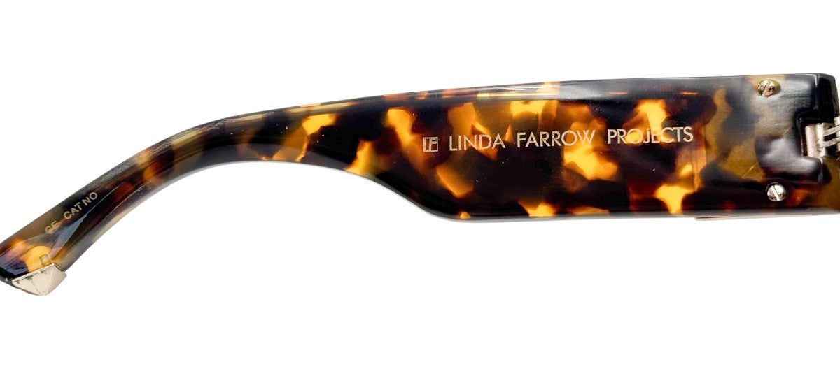 Lunettes LINDA FARROW Projects x GILES GD1C1 (écaille & clous)