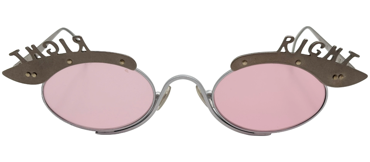 Lunettes Vintage THEO - Modèle Pro 6 (Édition "Right & Left" - 1994)