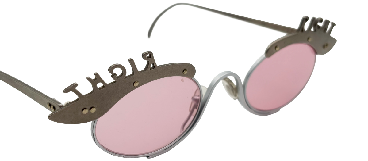 Lunettes Vintage THEO - Modèle Pro 6 (Édition "Right & Left" - 1994)