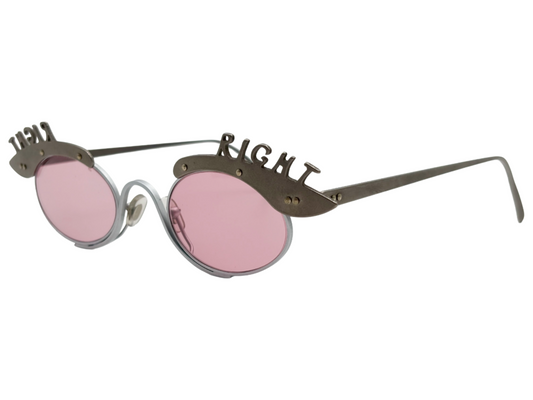 Lunettes Vintage THEO - Modèle Pro 6 (Édition "Right & Left" - 1994)